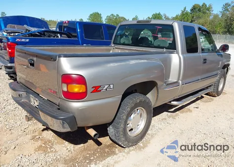 2002 GMC Sierra 1500 Sle из США, поврежденный, VIN 2GTEK19T821415738